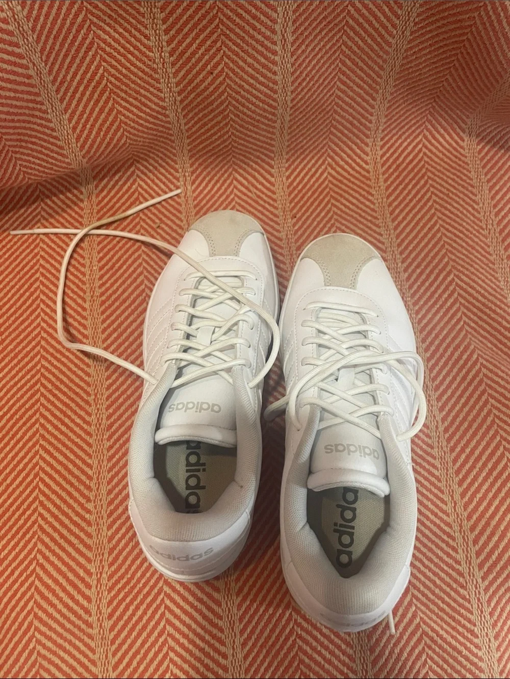 adidas Women’s VL Court White Platform Sneakers